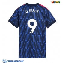 Fotballdrakt Dame Arsenal Gabriel Jesus #9 Bortedrakt 2025-26 Kortermet